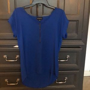 Blue short sleeve top